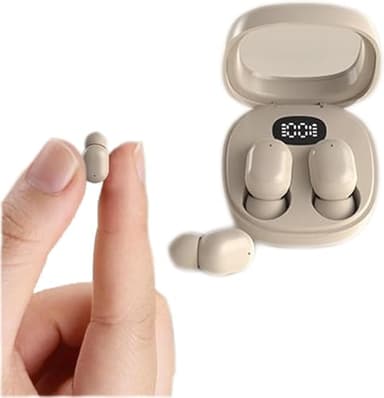 Ttbesmi Wireless Mini Small Invisible Earbuds Bluetooth Smallest Micro Tiny Discreet Earbuds for Small Ear canals Mini Small Ear Buds for Small Ears Discreet Invisible Headphones