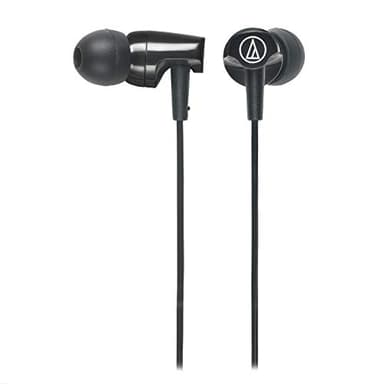Audio Technica ATH-CLR100ISBK SonicFuel in-Ear Headphones with in-line Microphone & Control Black