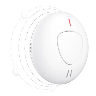 LEVSUPTY 1 Pack Wireless Interconnected Photoelectric Smoke Alarm,10 Year Lithium Battery，Compliant in All States Including Queensland 2022 Laws,AS 3786:2014 Certification