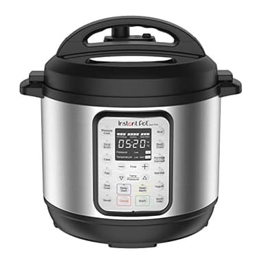 Instant Pot 9-in-1 Duo Plus 3L Electric Pressure Cooker. 13 Smart Programs: Pressure Cooker, Rice Cooker, Slow Cooker, Steriliser, Sauté Pan