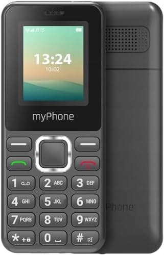 Simple, Contract-Free myPhone 2240 LTE 4G Button Phone for Seniors with Clear and Easy-to-Read Display, up to 6 Days on a Single Charge