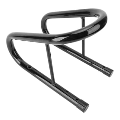 Jiawu DIRT BIKE Wheel Chock Anti Deformation Removable Installation Hardware for Trailers Black 5.5