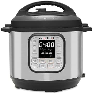 Instant Pot Duo 7-in-1 Multicooker, 8L - Pressure Cooker, Slow Cooker, Rice Cooker, Sauté Pan, Yogurt Maker, Steamer and Food Warmer, Brushed Stainless Steel