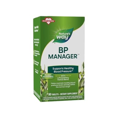 Enzymatic Therapy BP Manager Tablets, 90 Count (Packaging May Vary)