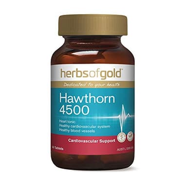Herbs of Gold Hawthorn 4500 60 Tablets, 60 count