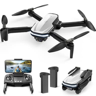 Holy Stone Drone with Camera - Adjustable 1080P HD, HS280 RC Quadcopter for Kids Adults Beginner, 2 Modular Batteries, Easy to Fly, Voice Control, Ideal for Christmas Thanksgiving Father's Day