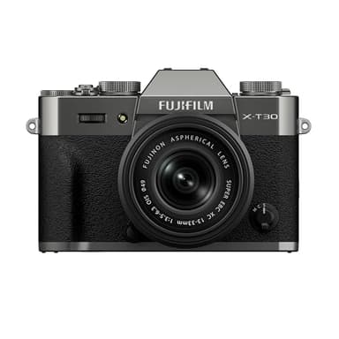 Fujifilm X-T30 III Mirrorless Camera, Charcoal Silver + XC 13-33mm Lens