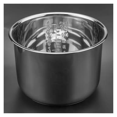 6L Pressure Cooker Inner Pot Rice Pressure Cooker Liner Stainless Steel Inner Pot Minute Pressure Cooker Liner