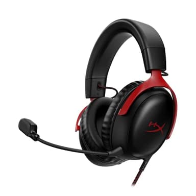 HyperX Cloud III Wireless Gaming Headset, Red