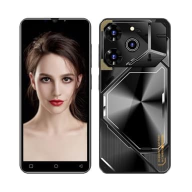 TalkCeLL 4G Mobile Phones Cheap, 5.0" IPS Display, Android 9.0, Dual SIM, 2GB RAM+16GB ROM【Expandable up to 128GB】, Support WiFi/Bluetooth/GPS, Face Unlocked Smartphone (Black)